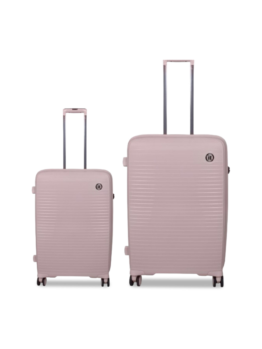 

IT luggage Spontaneous Set Of 2 Hard-Sided Trolley Bag, Pink