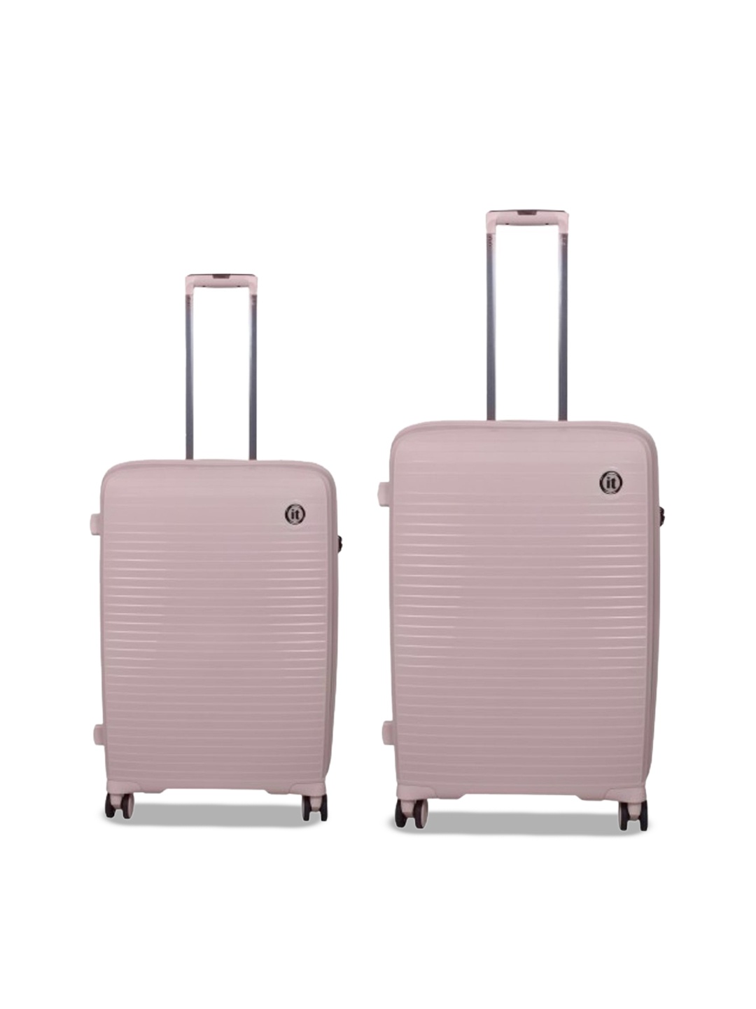 

IT luggage Spontaneous Set Of 2 Hard-Sided Trolley Bag, Pink