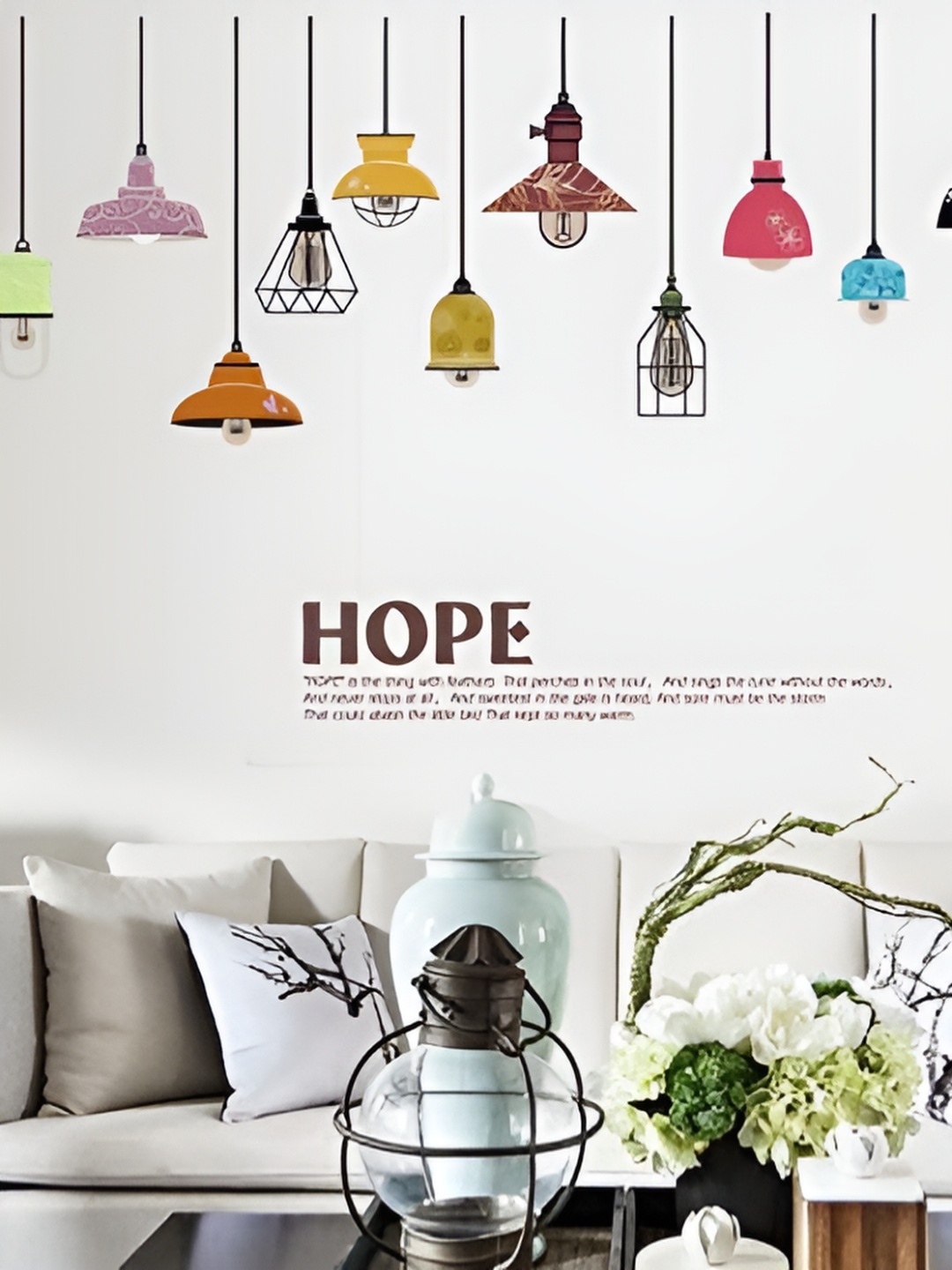 

Asian royal White & Pink Printed Self Adhesive Wall Sticker