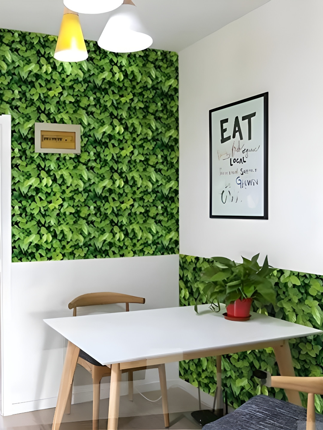 

Asian royal Green Printed Self Adhesive Wall Sticker