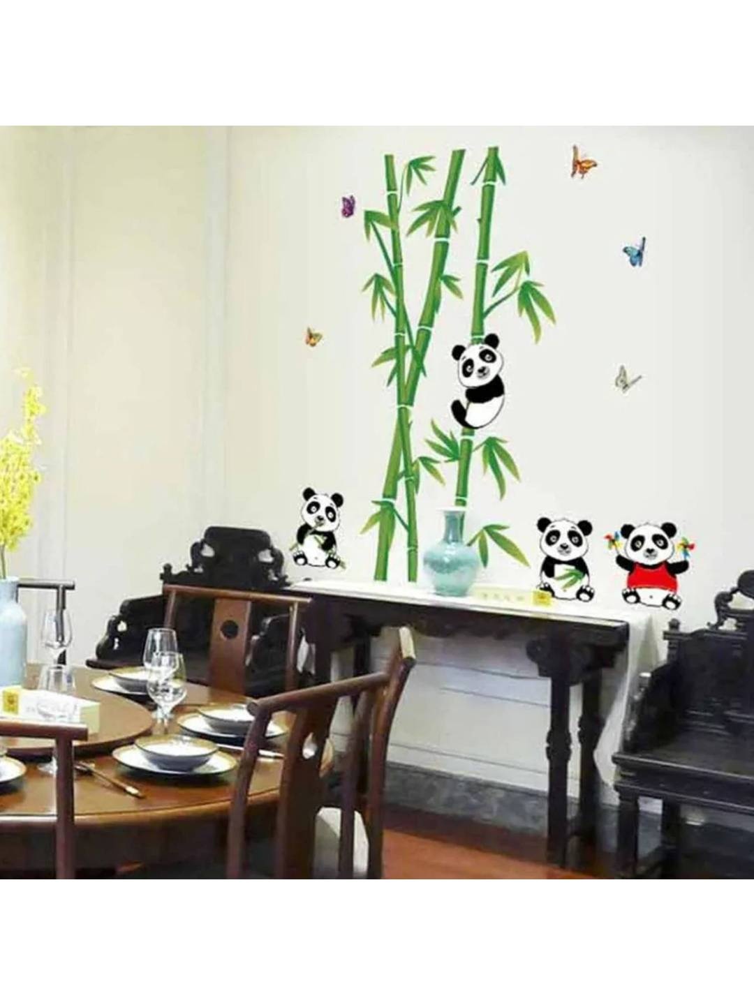 

Asian royal Black & Green Cartoon Printed Self Adhesive Decals & Stickers