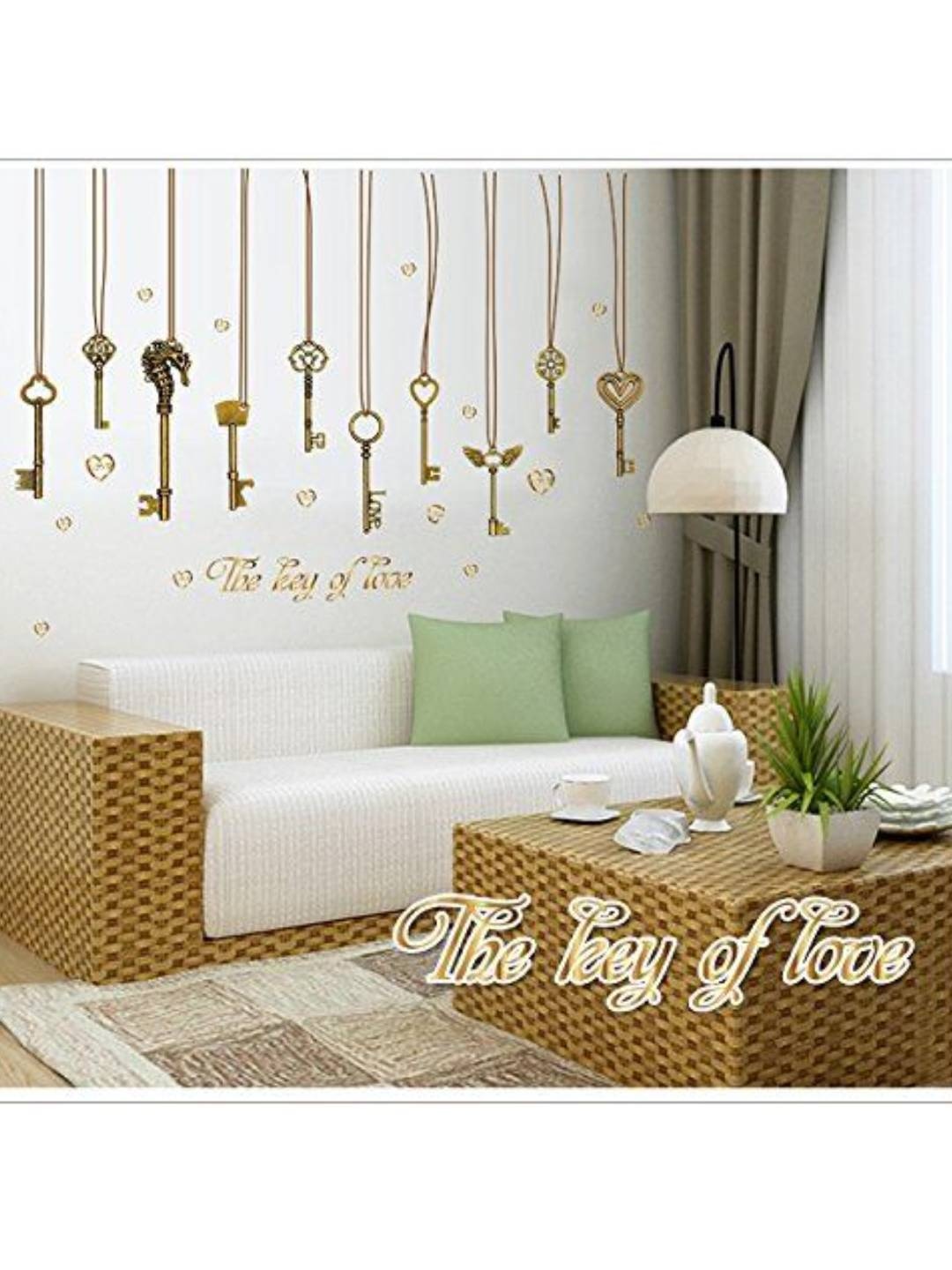 

Asian royal Brown & Yellow 3D Printed Self Adhesive Wall Sticker