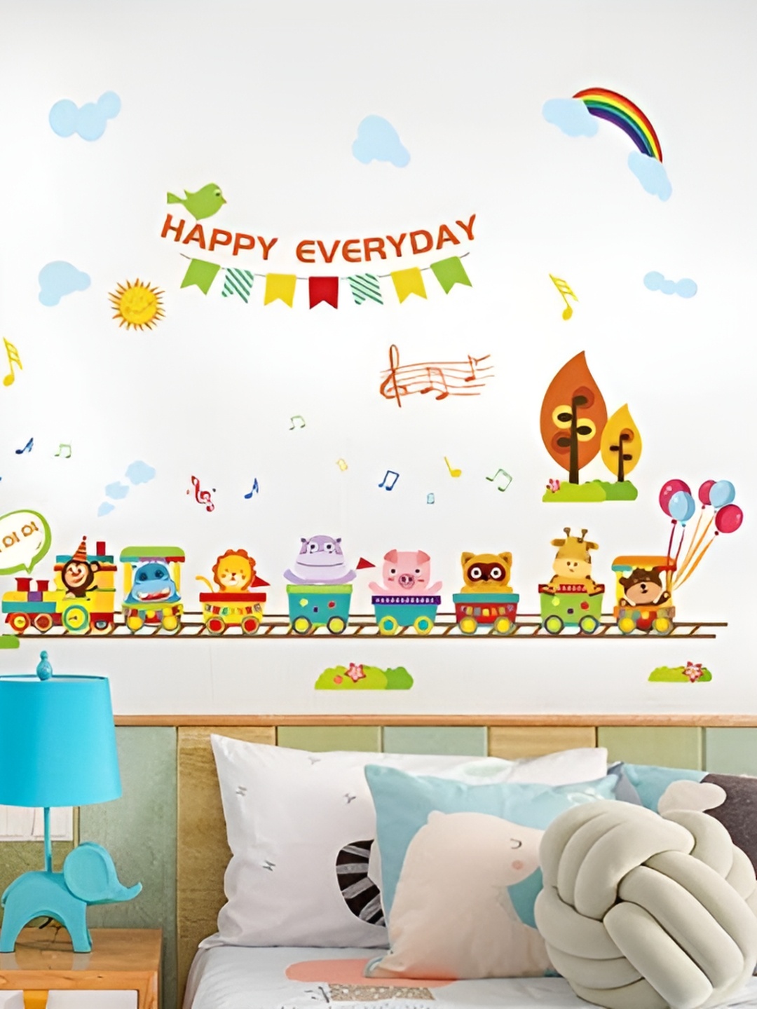

Asian royal White & Yellow 3D Floral Printed Self Adhesive Wall Sticker