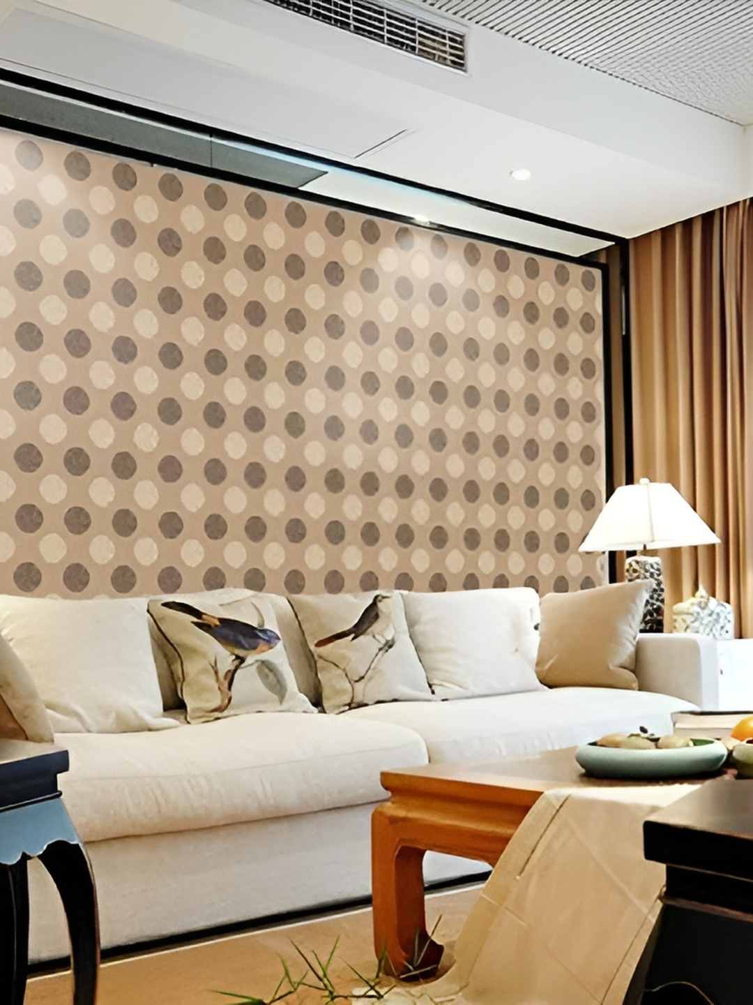 

Asian royal Beige & Brown Printed Self Adhesive Wall Sticker