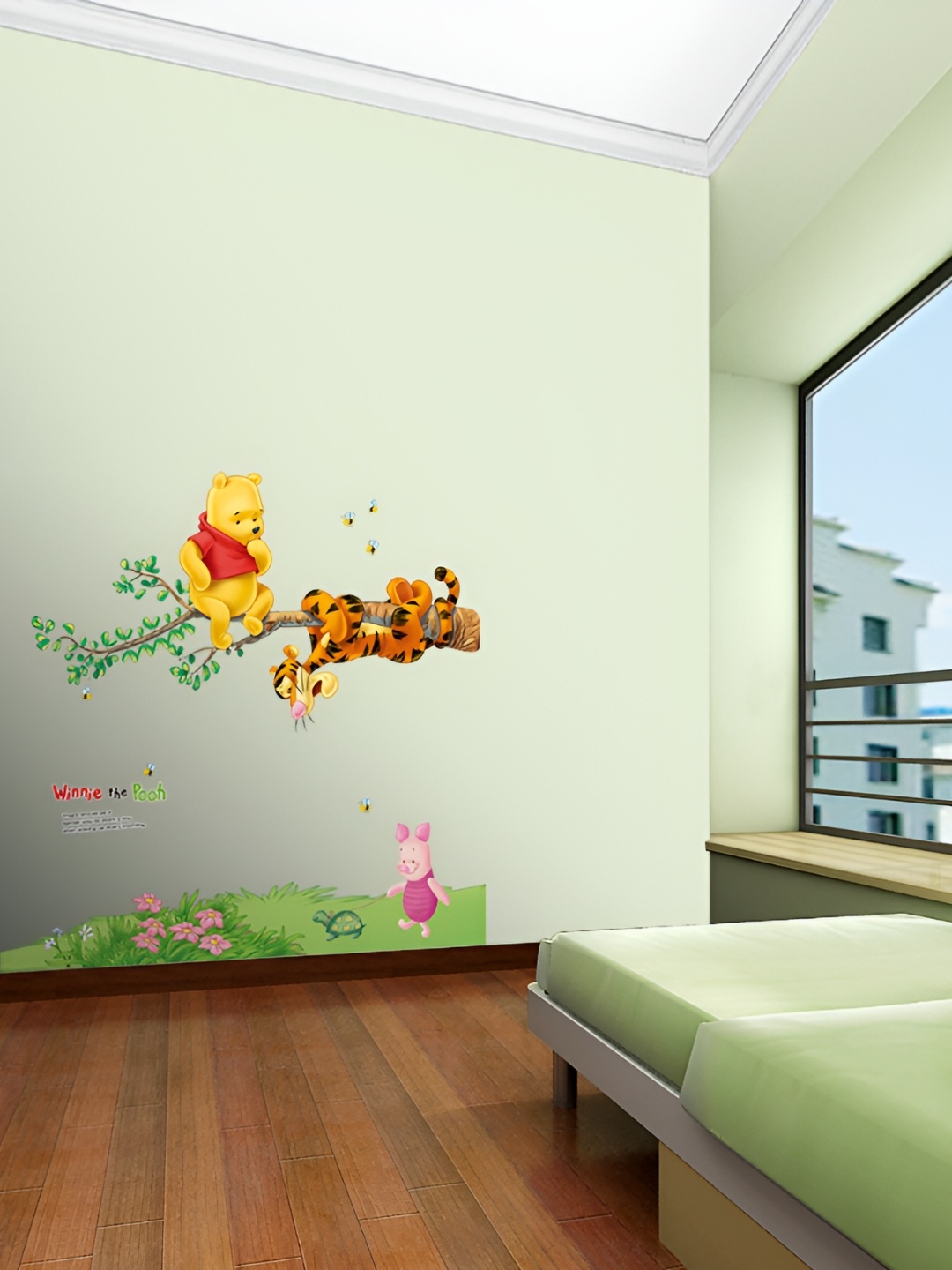 

Asian royal Brown & Yellow Printed Self Adhesive Wall Sticker