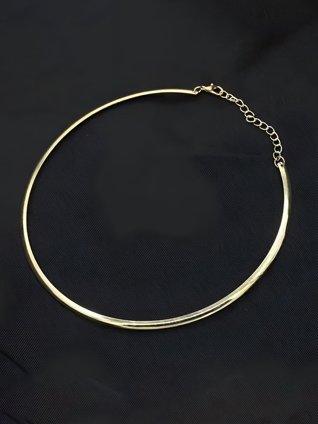 

Goho Minimal Choker Necklace, Silver