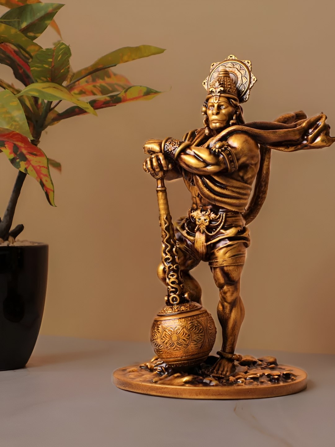 

krishnagallery1 Bronze Toned Religious Figurine Showpiece