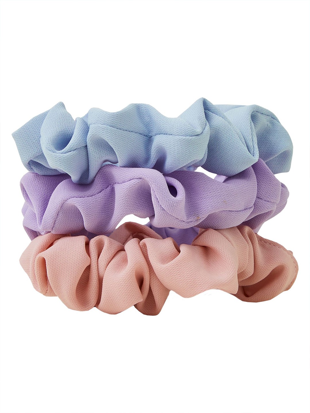 

Accessorize Girls Set Of 3 Ponytail Holders, Blue