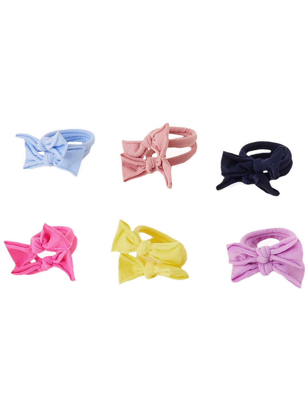 

Accessorize Girls Pack Of 12 Ponytail Holders, Yellow
