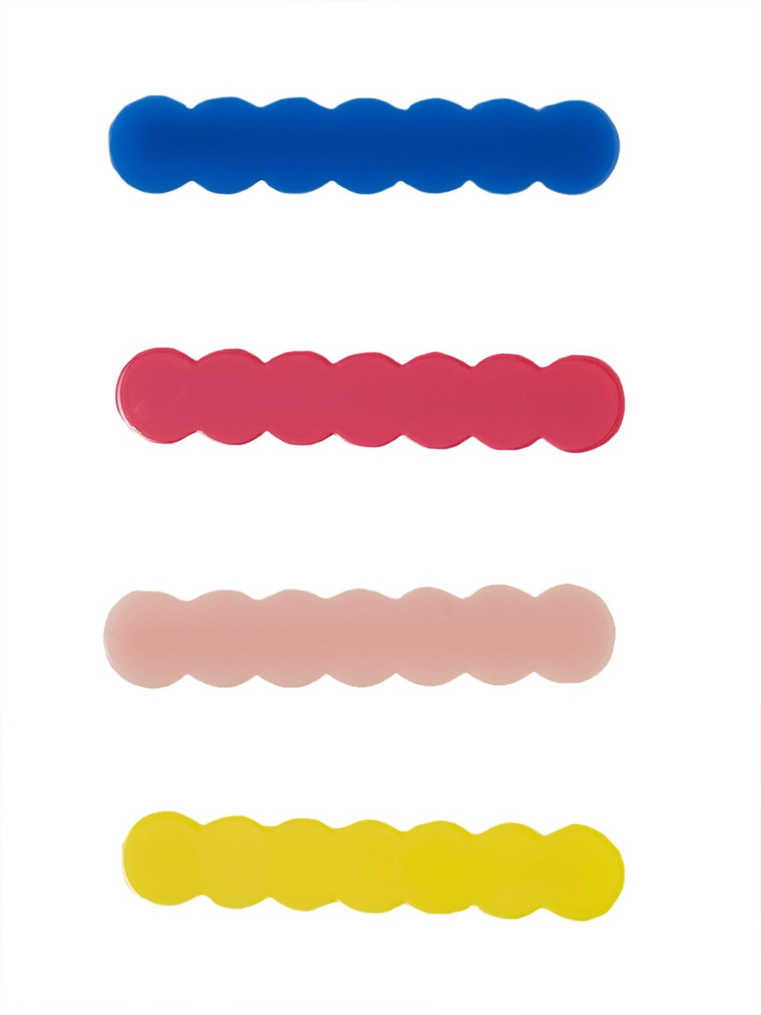 

Accessorize Girls Set Of 4 Alligator Hair Clips, Pink