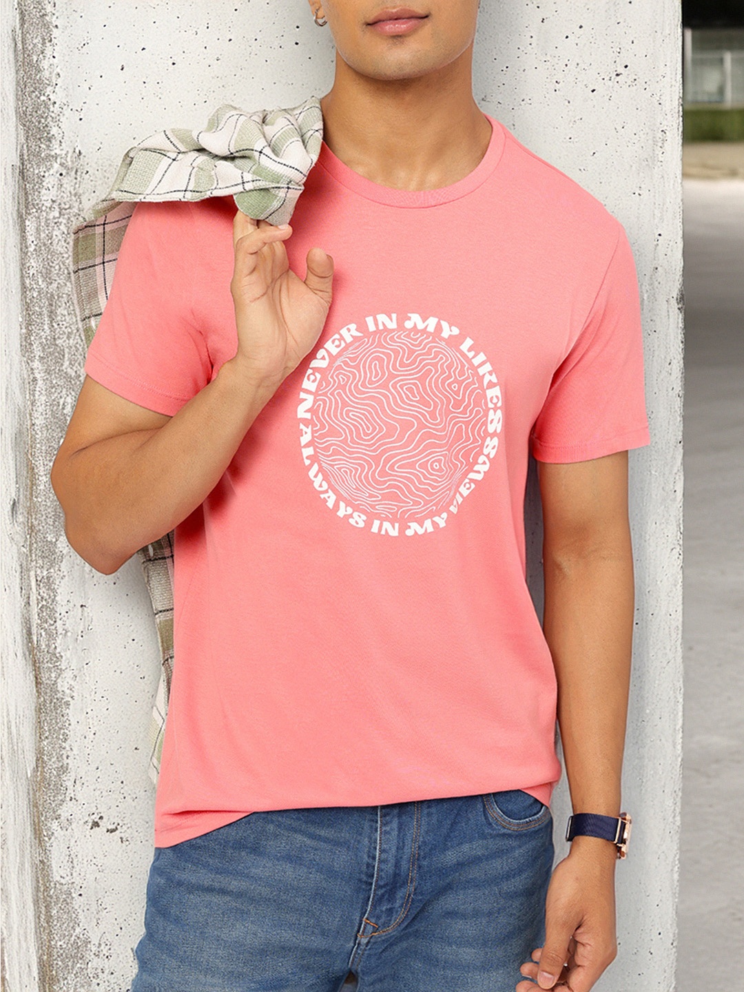 

Kook N Keech Streetwear Statement T-shirt, Pink