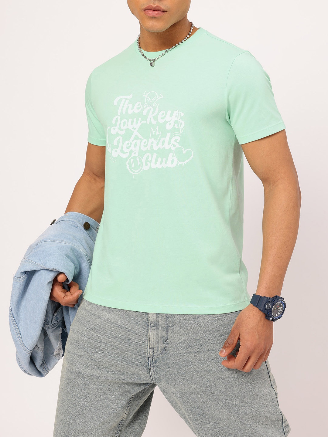 

Kook N Keech Wordplay Wonders Printed T-shirt, Sea green