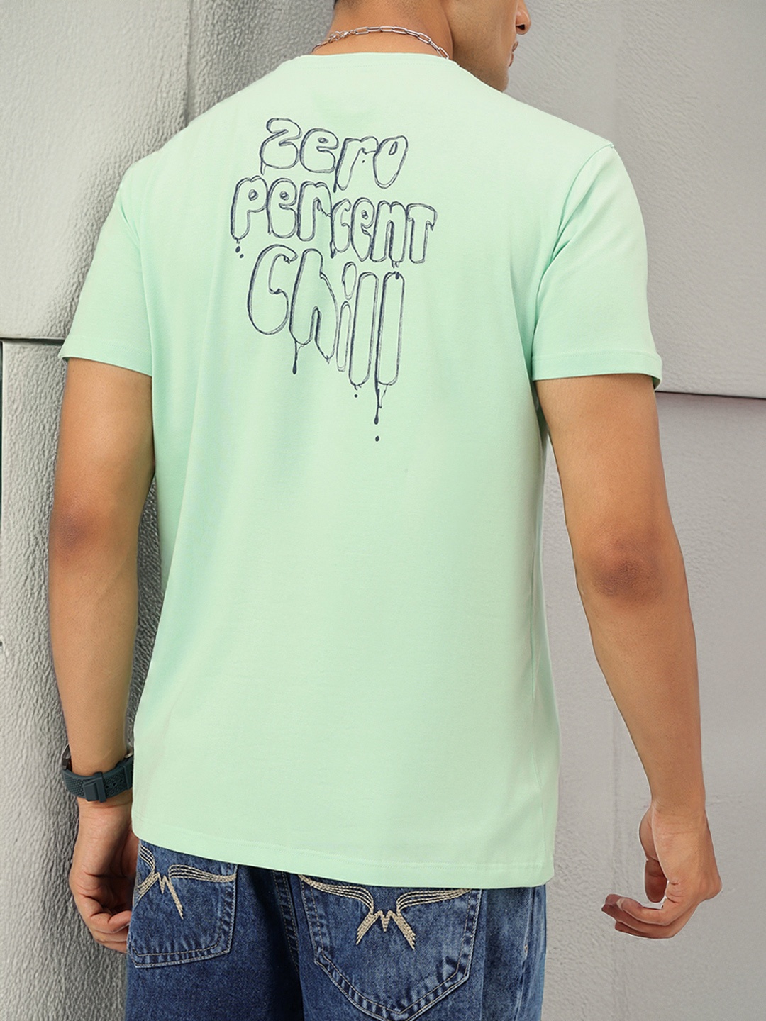 

Kook N Keech Chill Mode Gone Printed T-shirt, Green