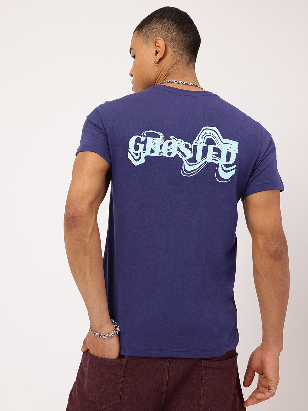 

Kook N Keech Street Style Scribble Printed T-shirt, Blue