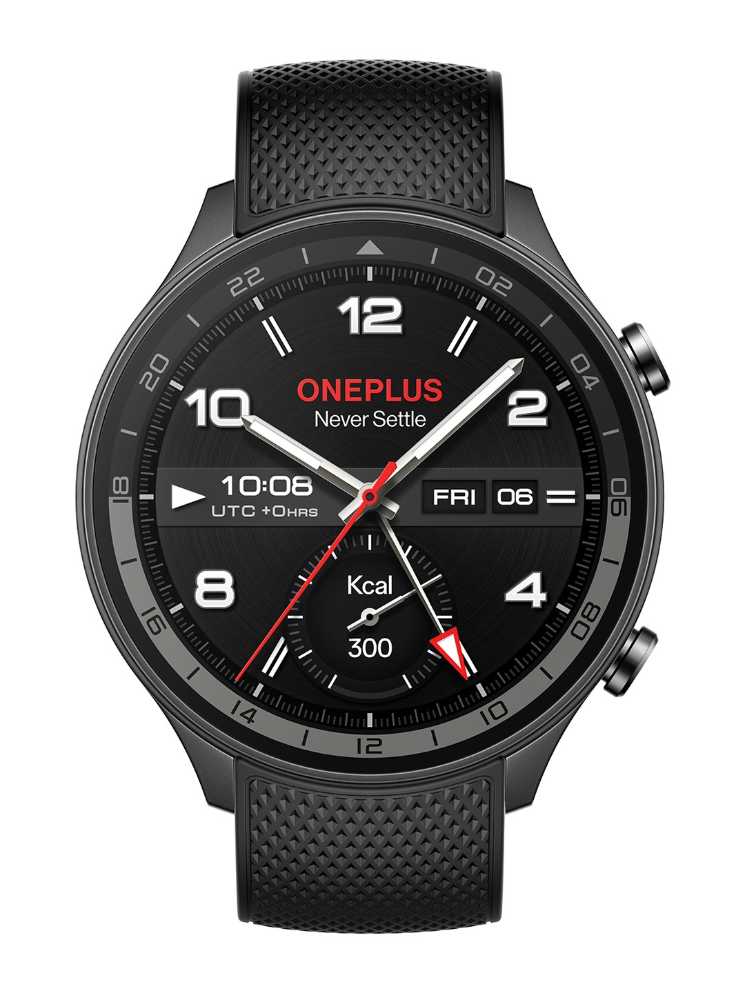 

OnePlus Watch 2R with Wear OS 4, Snapdragon W5 Chipset & Upto 100 hrs battery 5491100165, Grey