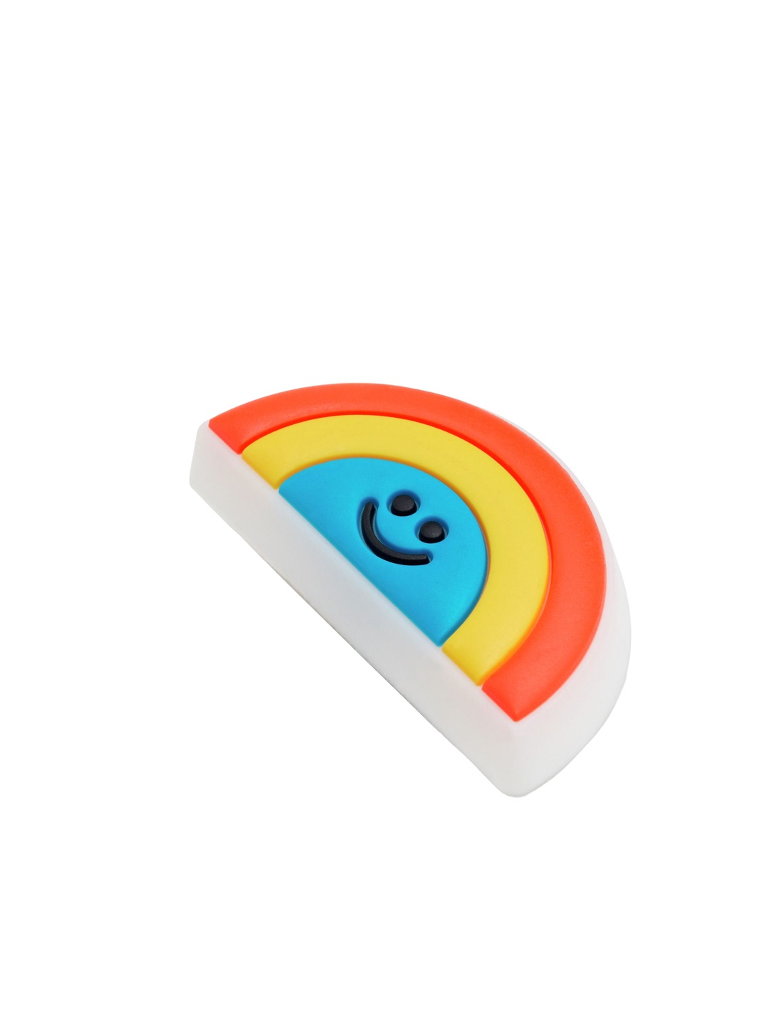 

Crocs Lights Up Rainbow Smile Charm Jibbitz, Orange