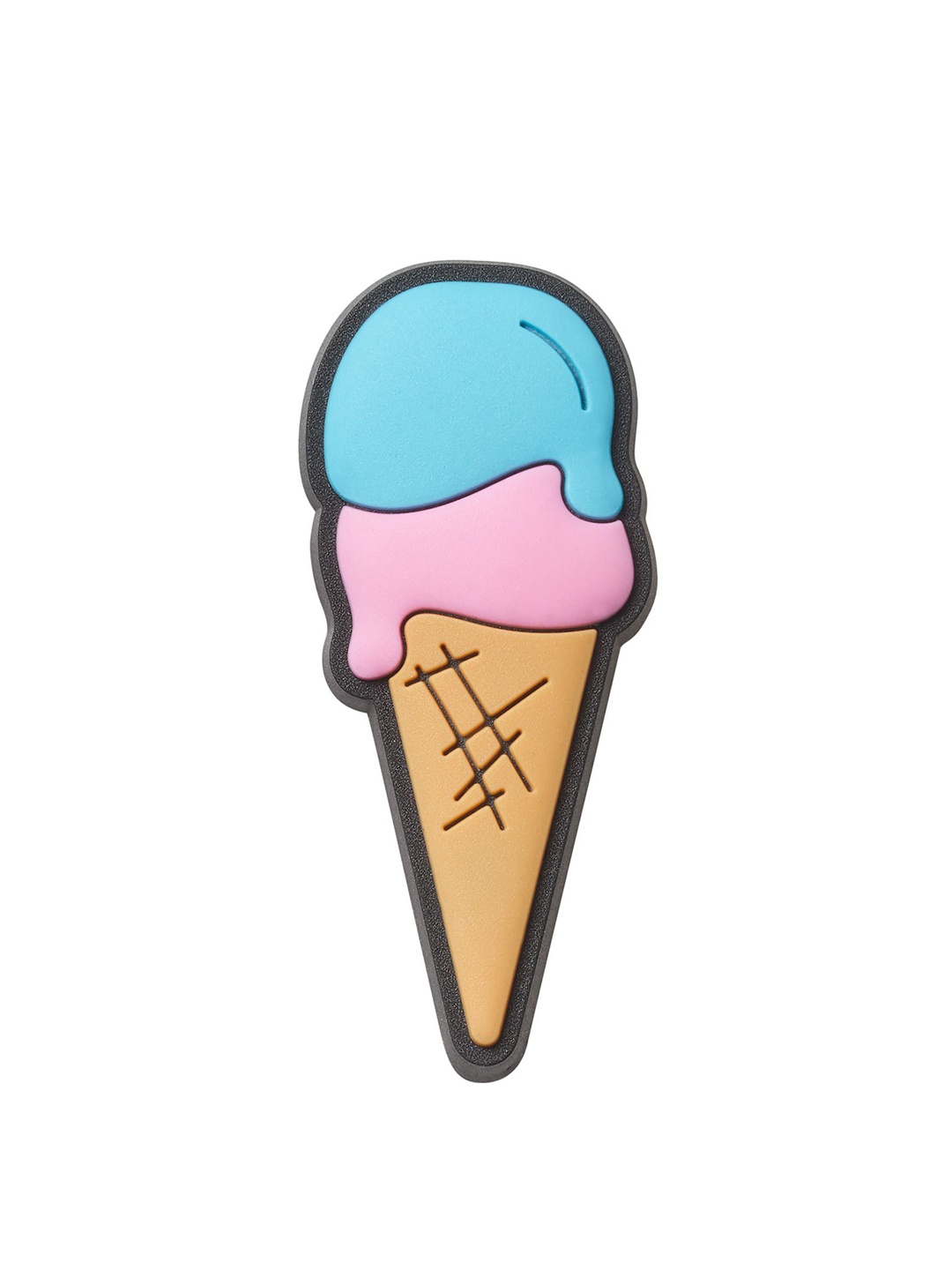 

Crocs Adults-Women Ice Cream Cone Jibbitz, Blue