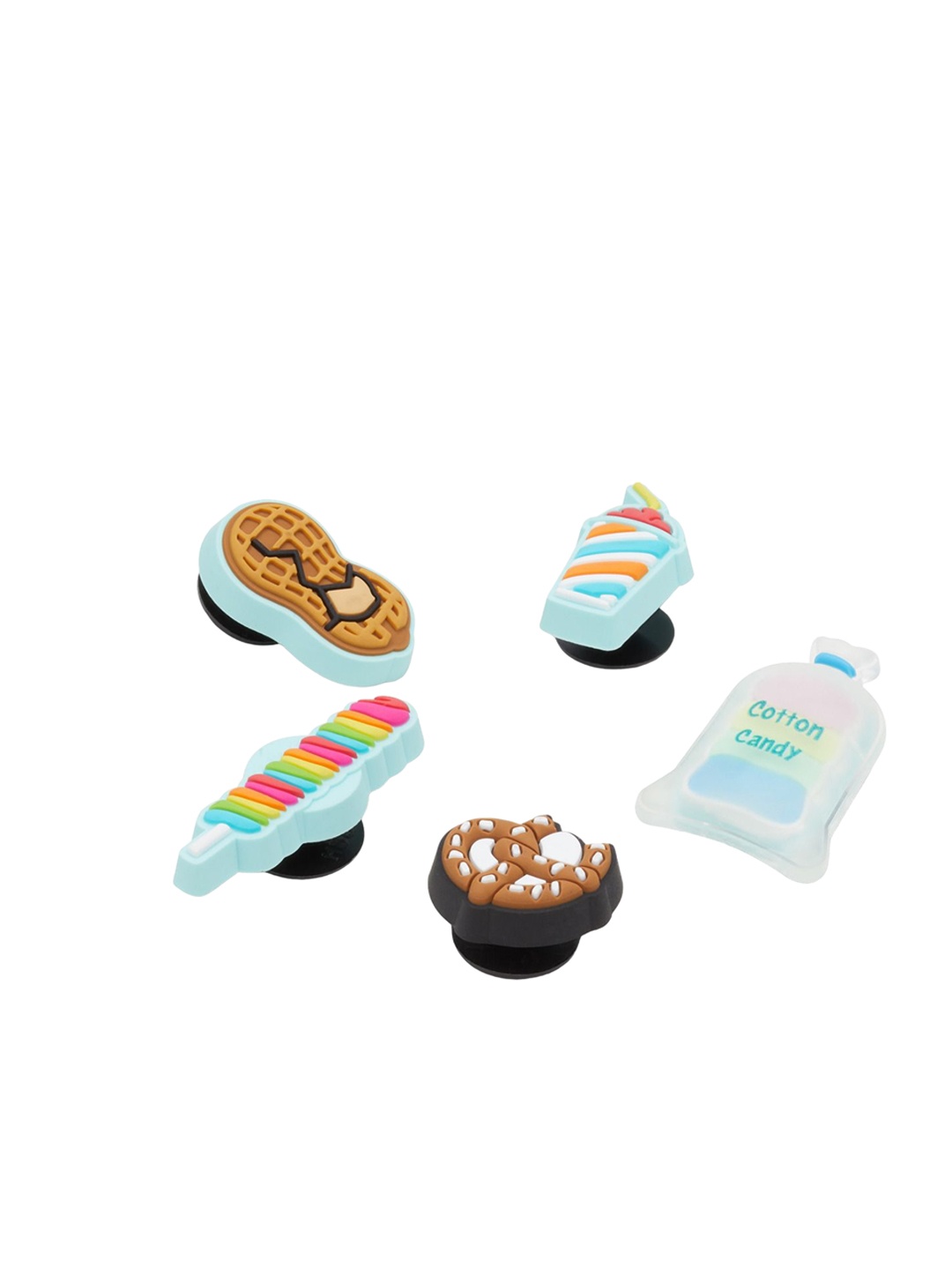 

Crocs Pack Of 5 Carnival Treats Jibbitz, White