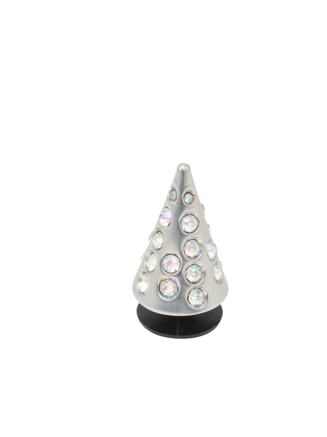 

Crocs Adults-Women Bling Spike Stud Shoe Charms Jibbitz, White