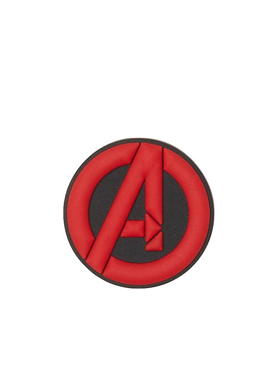 

Crocs Adults-Unisex Avengers Symbol Shoe Charms Jibbitz, Red