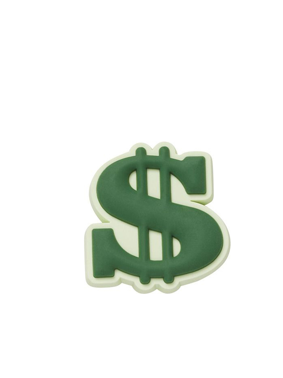 

Crocs Dollar Sign Shoe Charms Jibbitz, Green