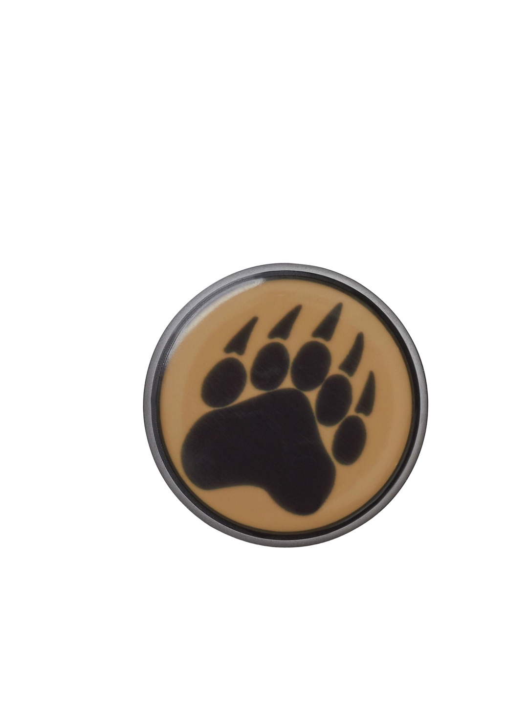 

Crocs Bear Paw Badge Shoe Charm Jibbitz, Black