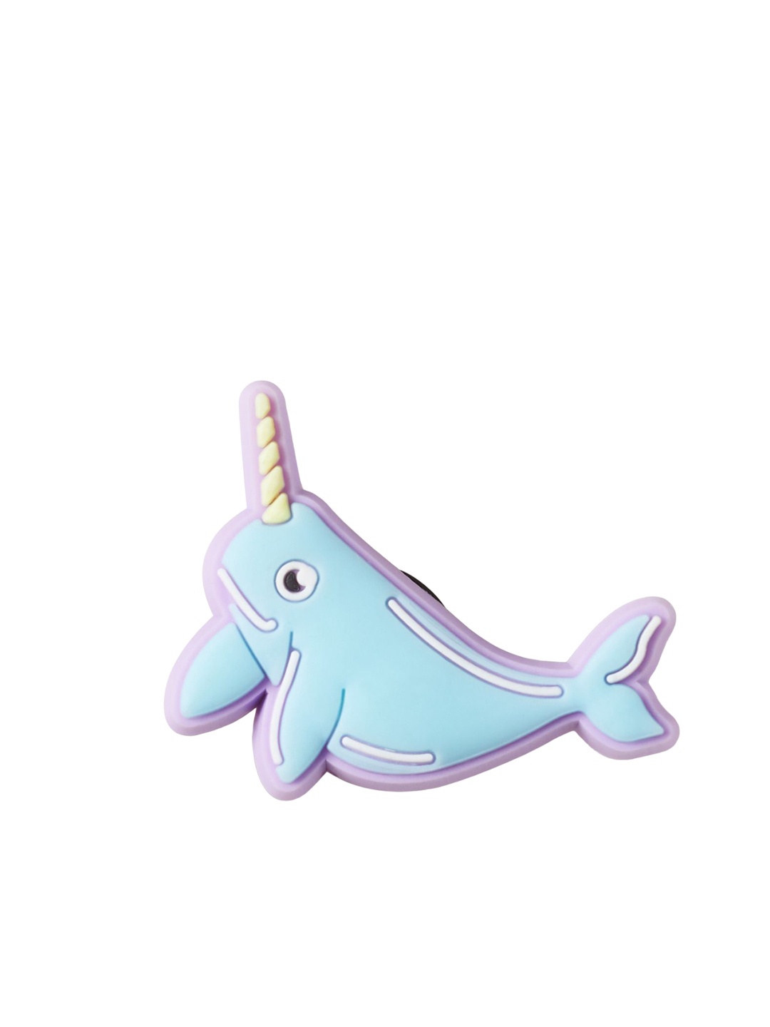 

Crocs PVC Narwhal Jibbitz, Blue