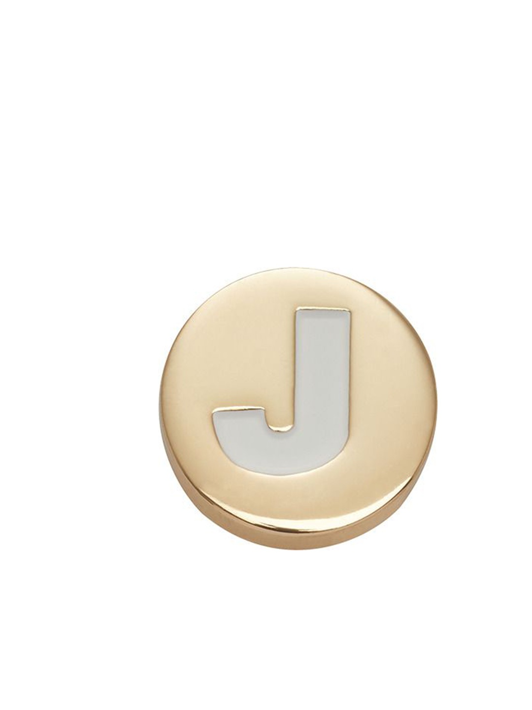 

Crocs Letter J Shoe Charms Jibbitz, Beige