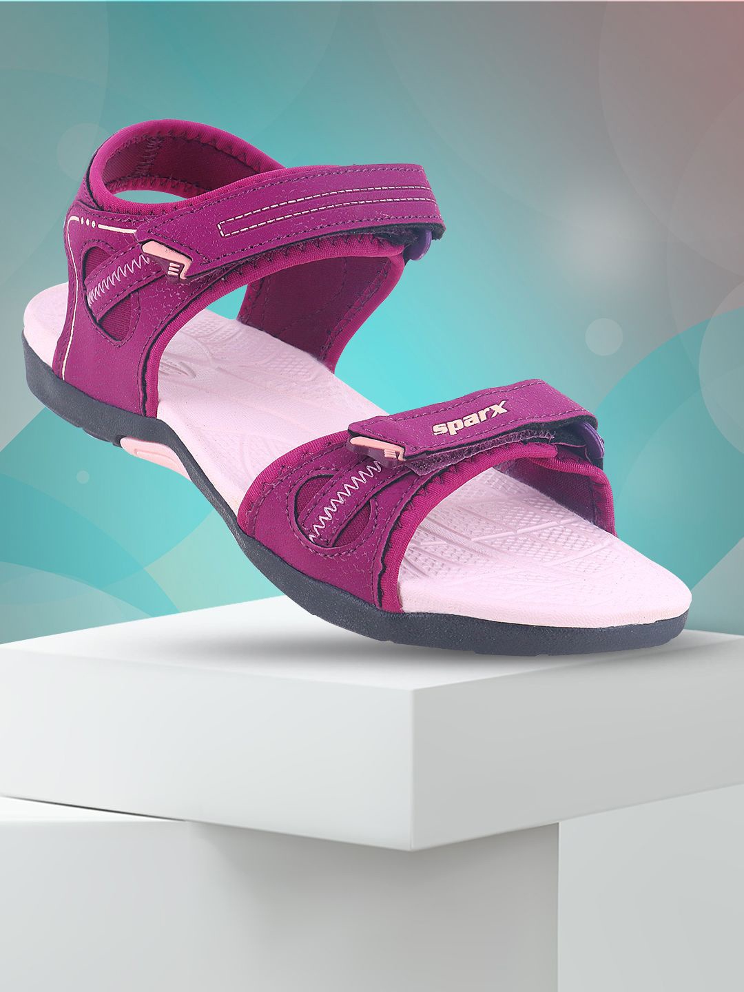

Sparx Women Sports Sandals, Purple