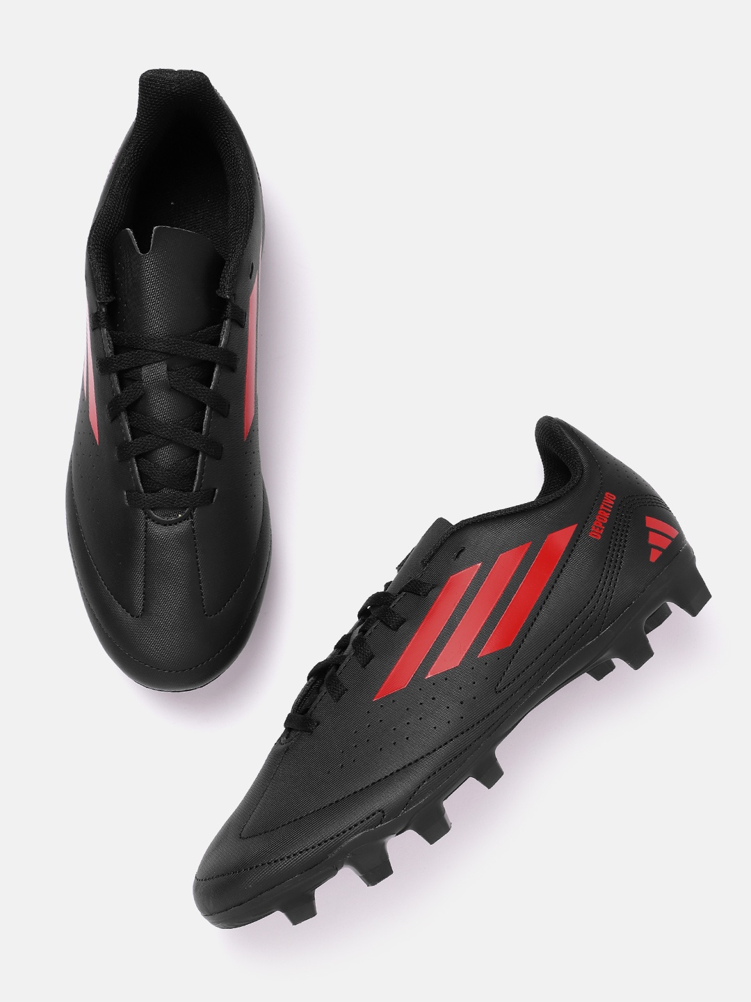 

ADIDAS Men DEPORTIVO III FxG Football Shoes, Black