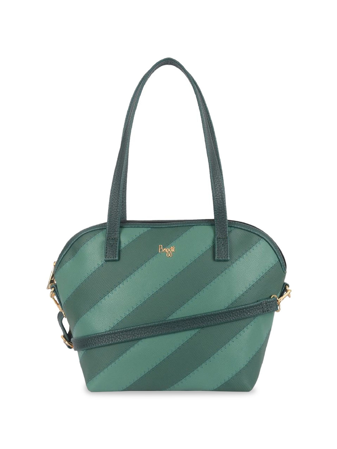 

Baggit PU Structured Shoulder Bag, Green
