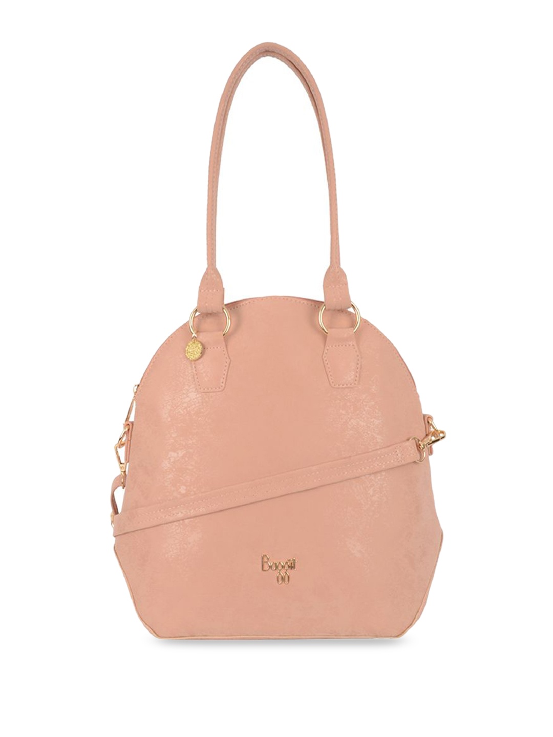 

Baggit PU Shopper Shoulder Bag with Tasselled, Pink