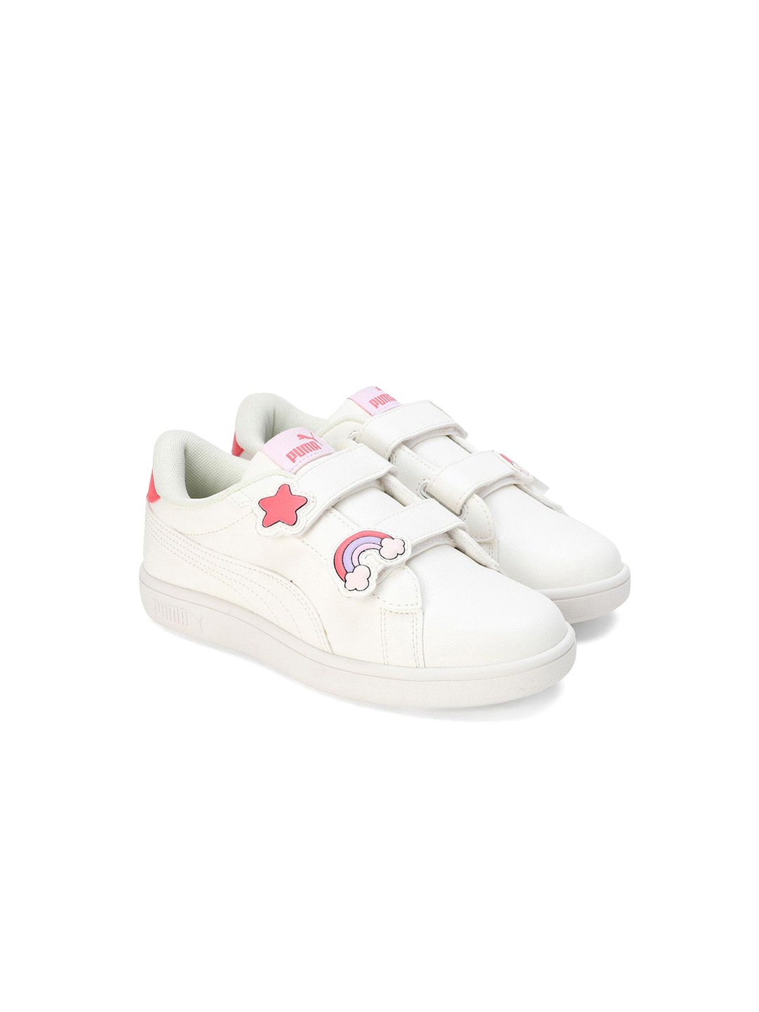 

Puma Kids Smash Dynoblast Sneakers, White