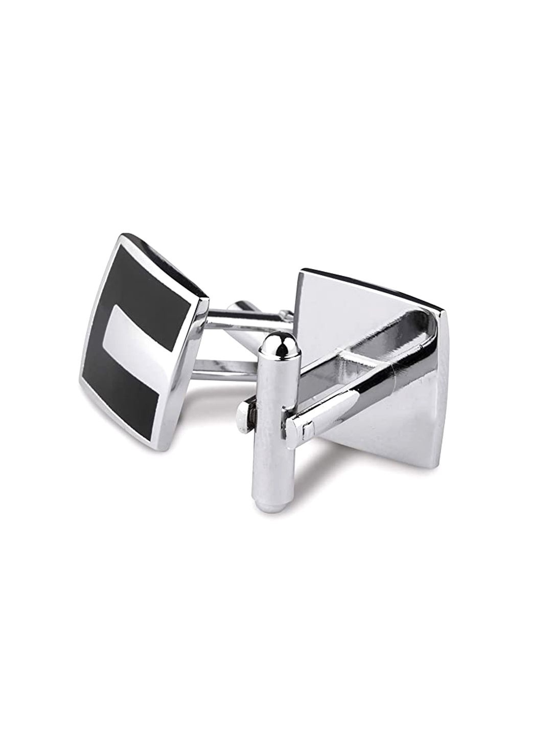 

Yellow Chimes Cufflink, Black