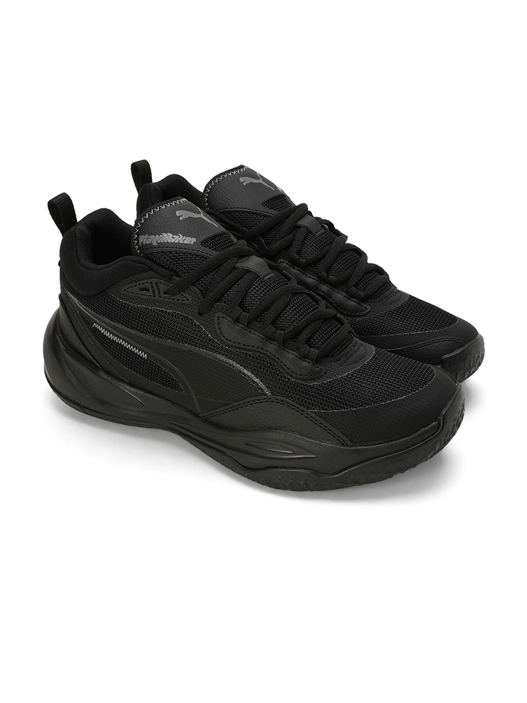 

Puma Unisex Playmaker Core Sneakers, Black