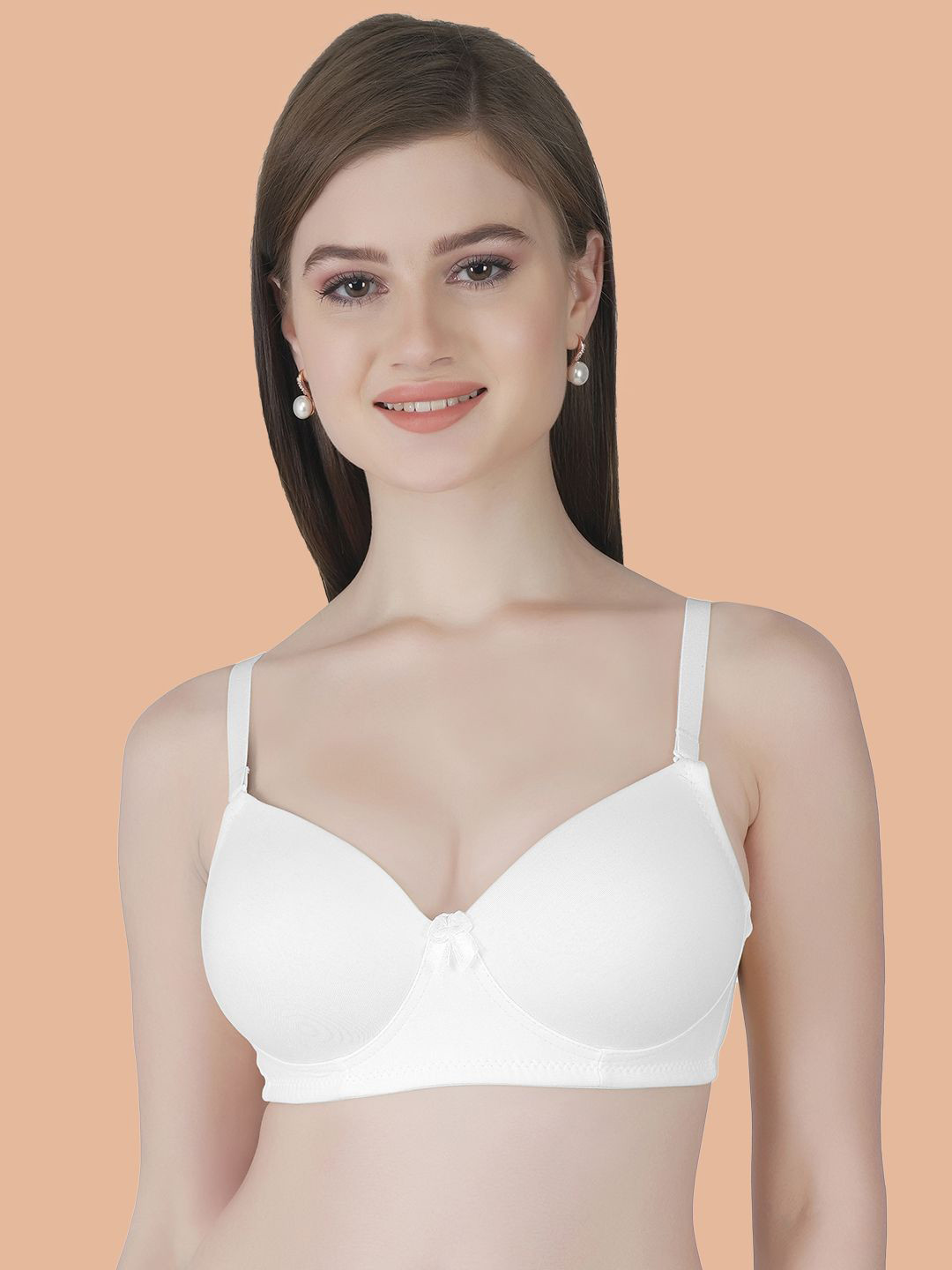 

Tweens Full Coverage Lightly Padded All Day Comfort T-shirt Bra, White