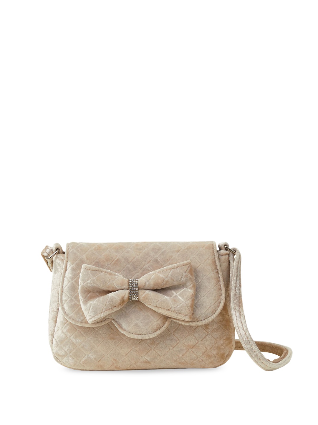 

Accessorize Shopper Handheld Bag with Bow Detail, Gold