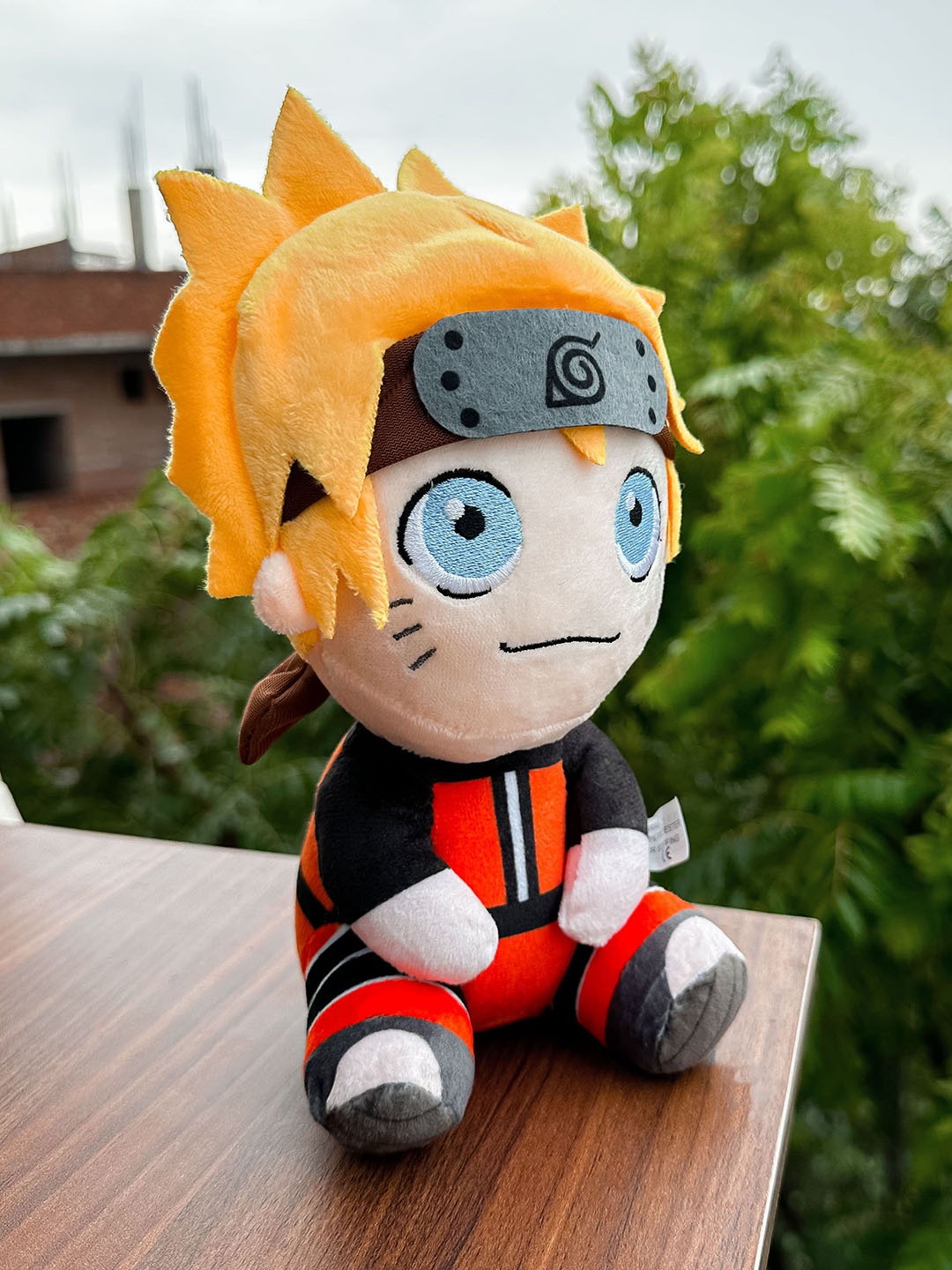 

COMICSENSE Naruto Uzumaki Hanging Anime Plush Doll, Peach