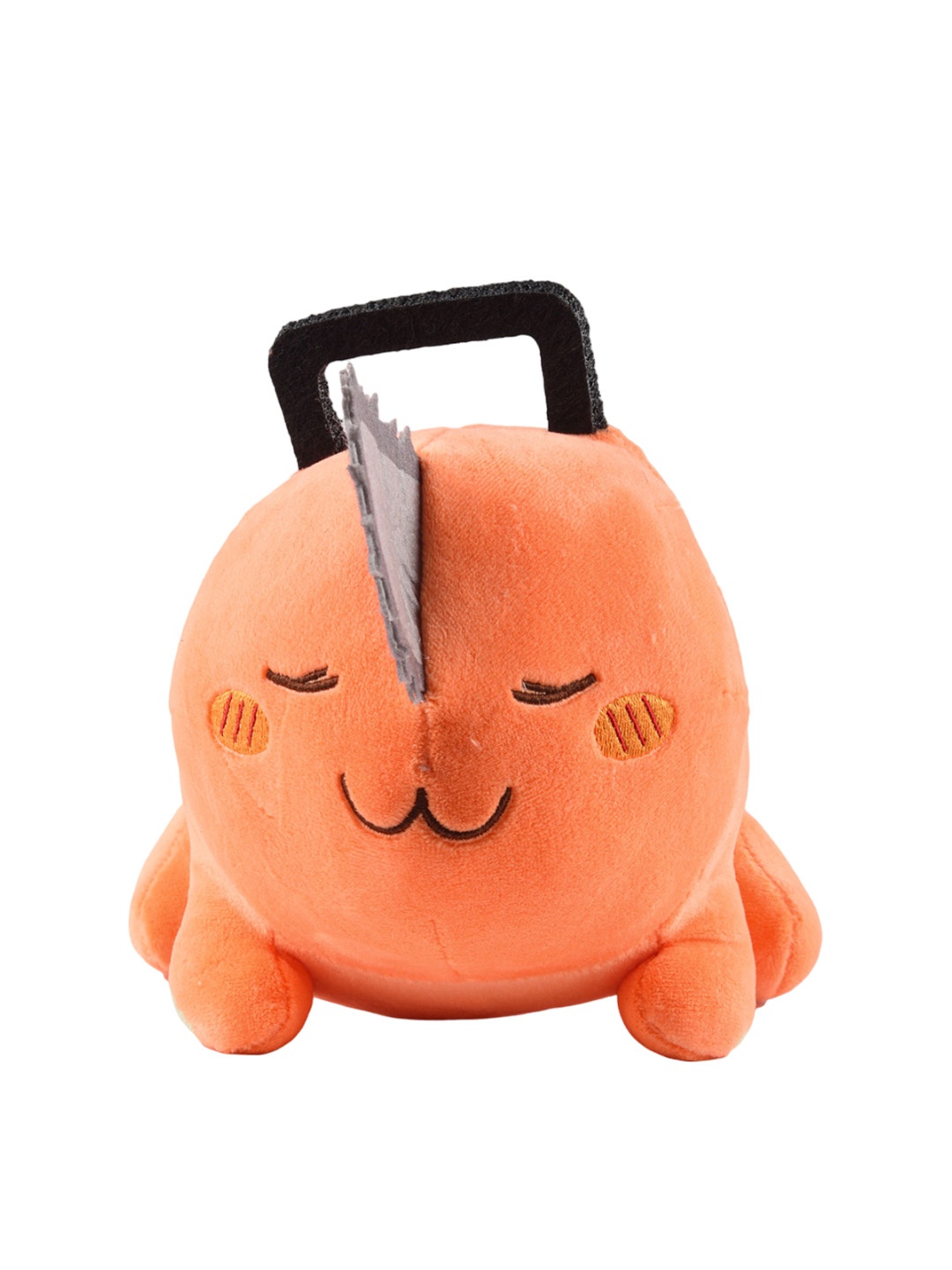 

COMICSENSE Chainsaw Man Anime Sleepy Pochita Dog Plush Toy, Orange