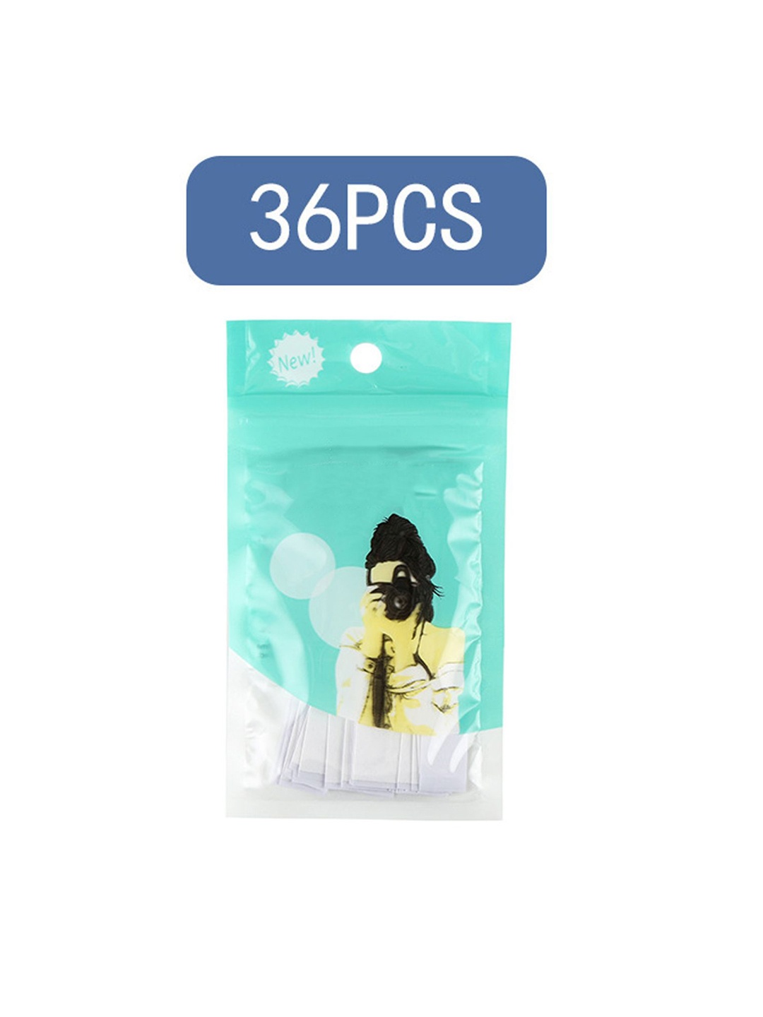 

KRENOZ Reusable Stick-On Lingerie accessories -36 Pcs, Transparent