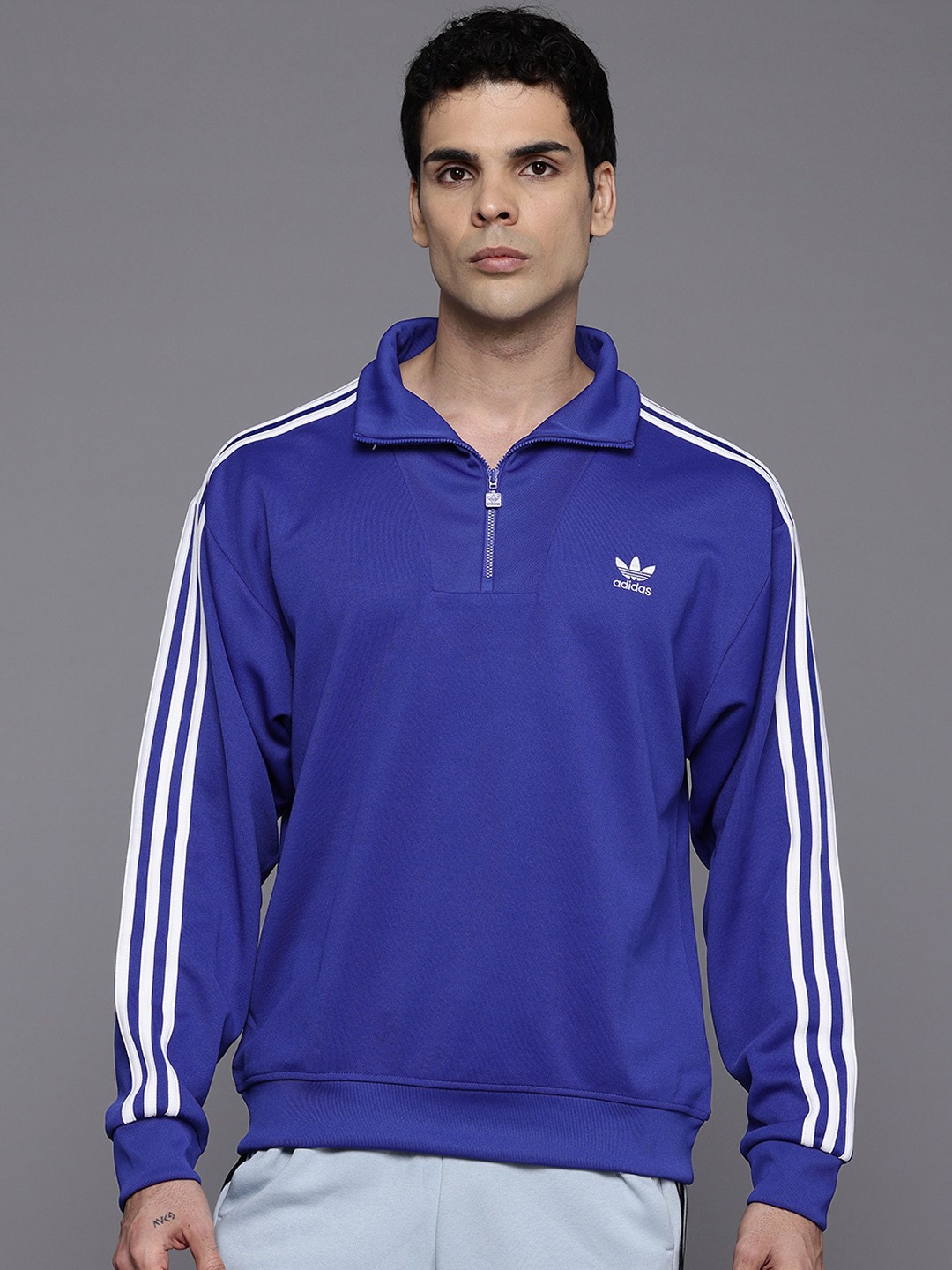 

ADIDAS Originals Side Striped Sweatshirt, Blue