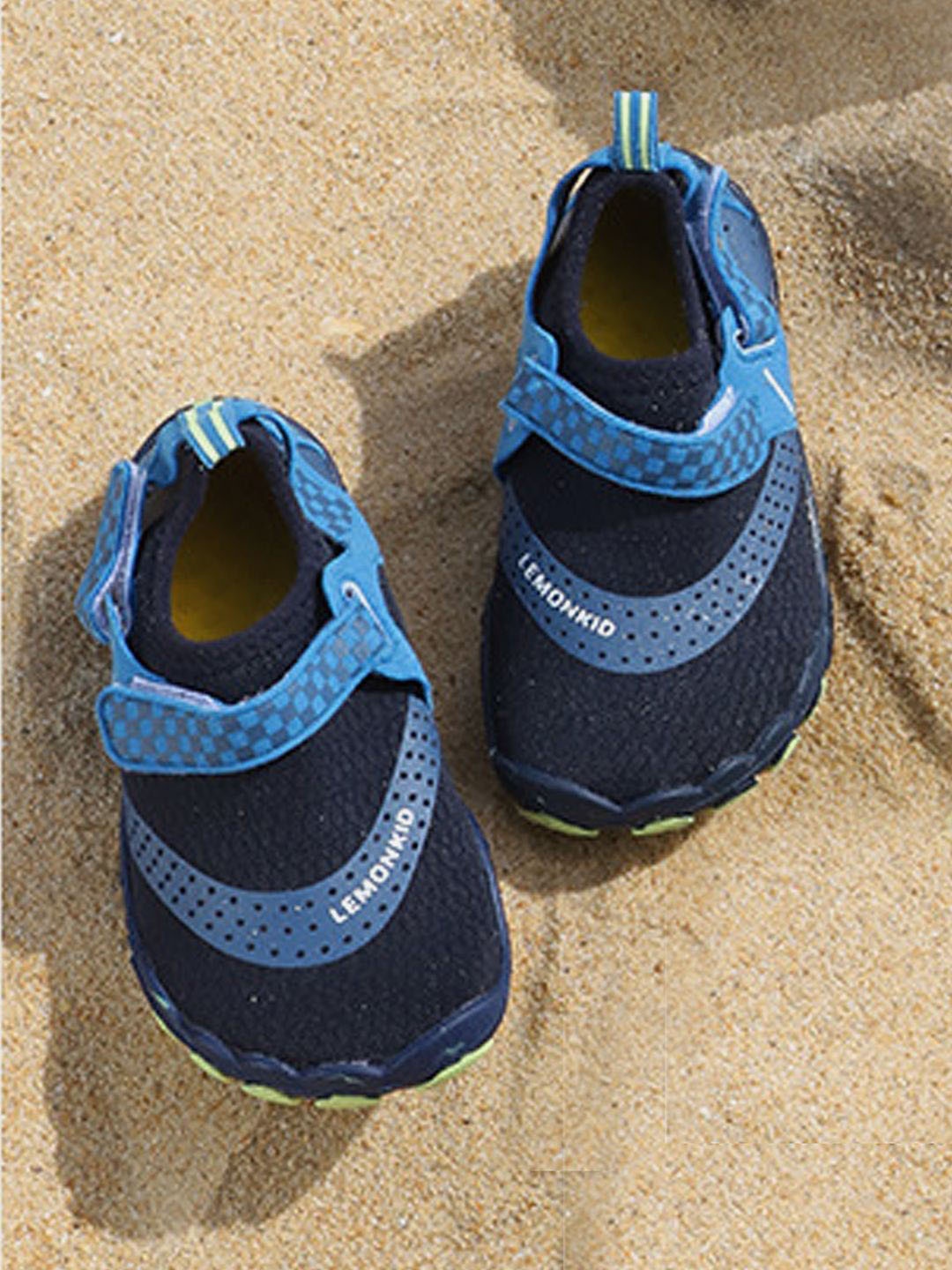 

Little Surprise Box LLP Kids Round Toe Waterproof Lining Mesh Sneakers, Blue