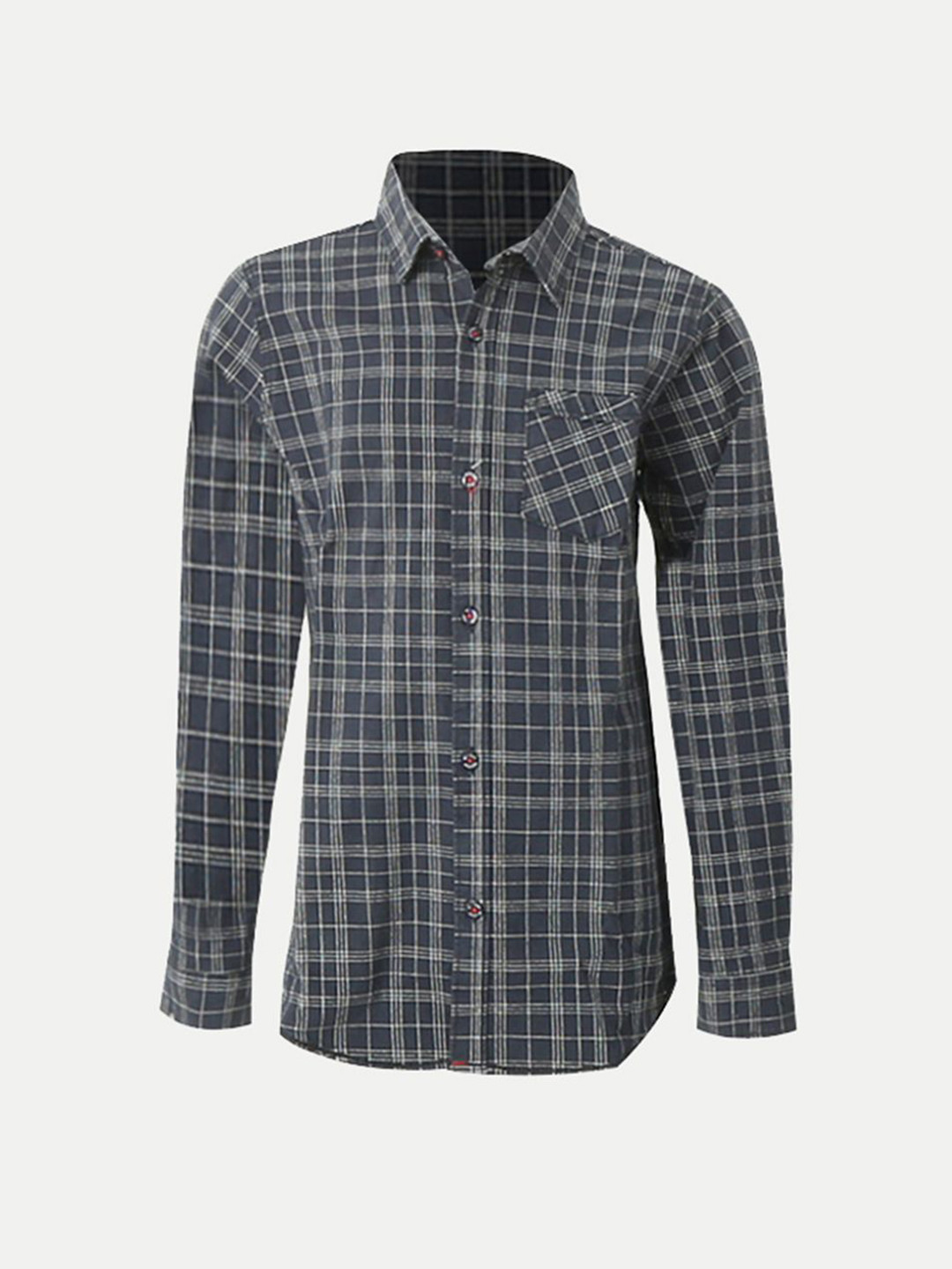 

BAESD Boys Standard Tartan Checked Casual Shirt, Black