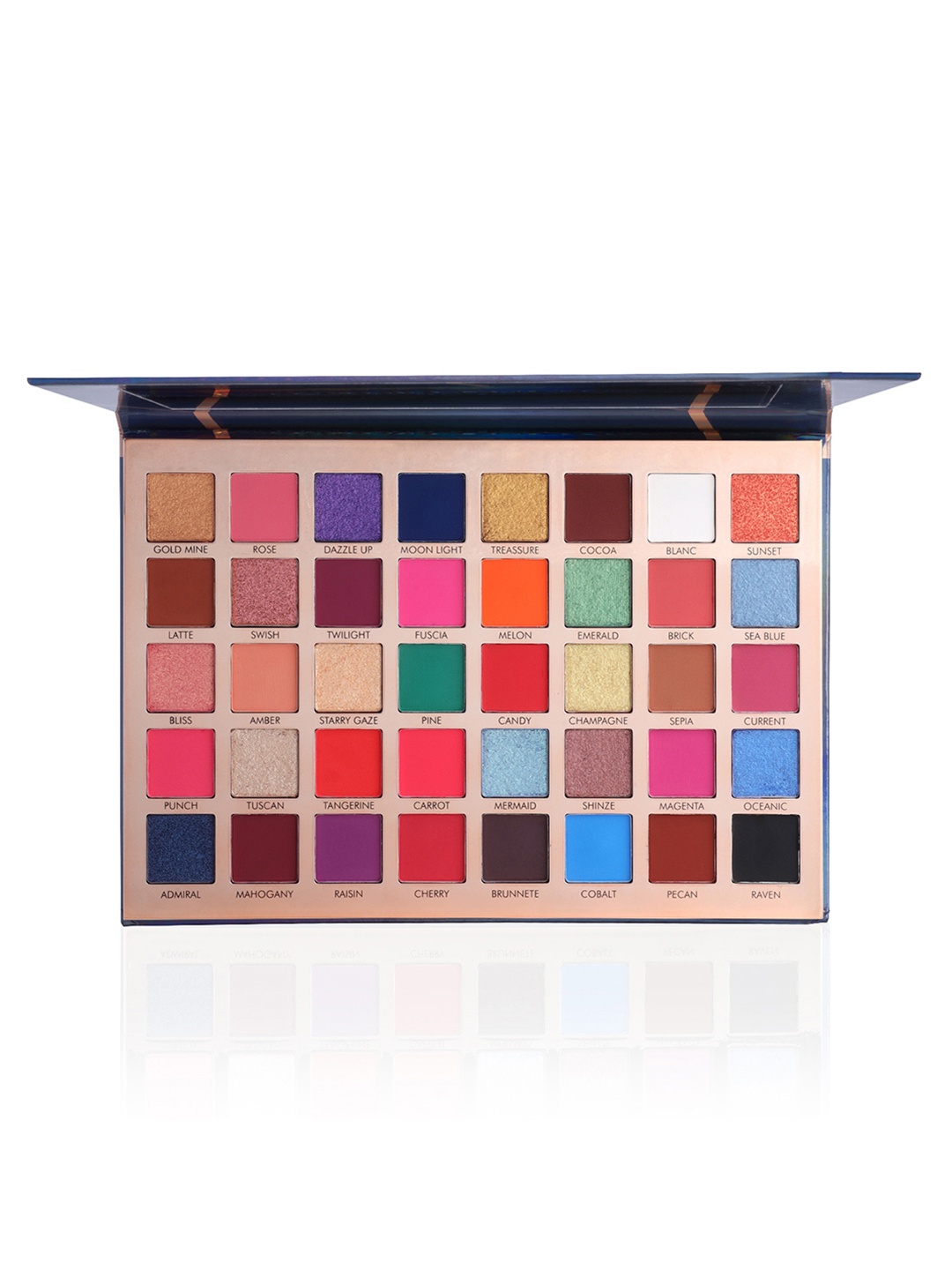 

PAC 40 Colours Highly Pigmented & Long Lasting Vibe Eyeshadow Palette 48g - Season 2, Multi