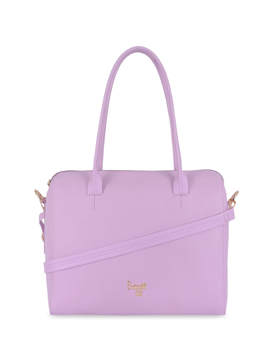 

Baggit PU Structured Handheld Bag, Pink