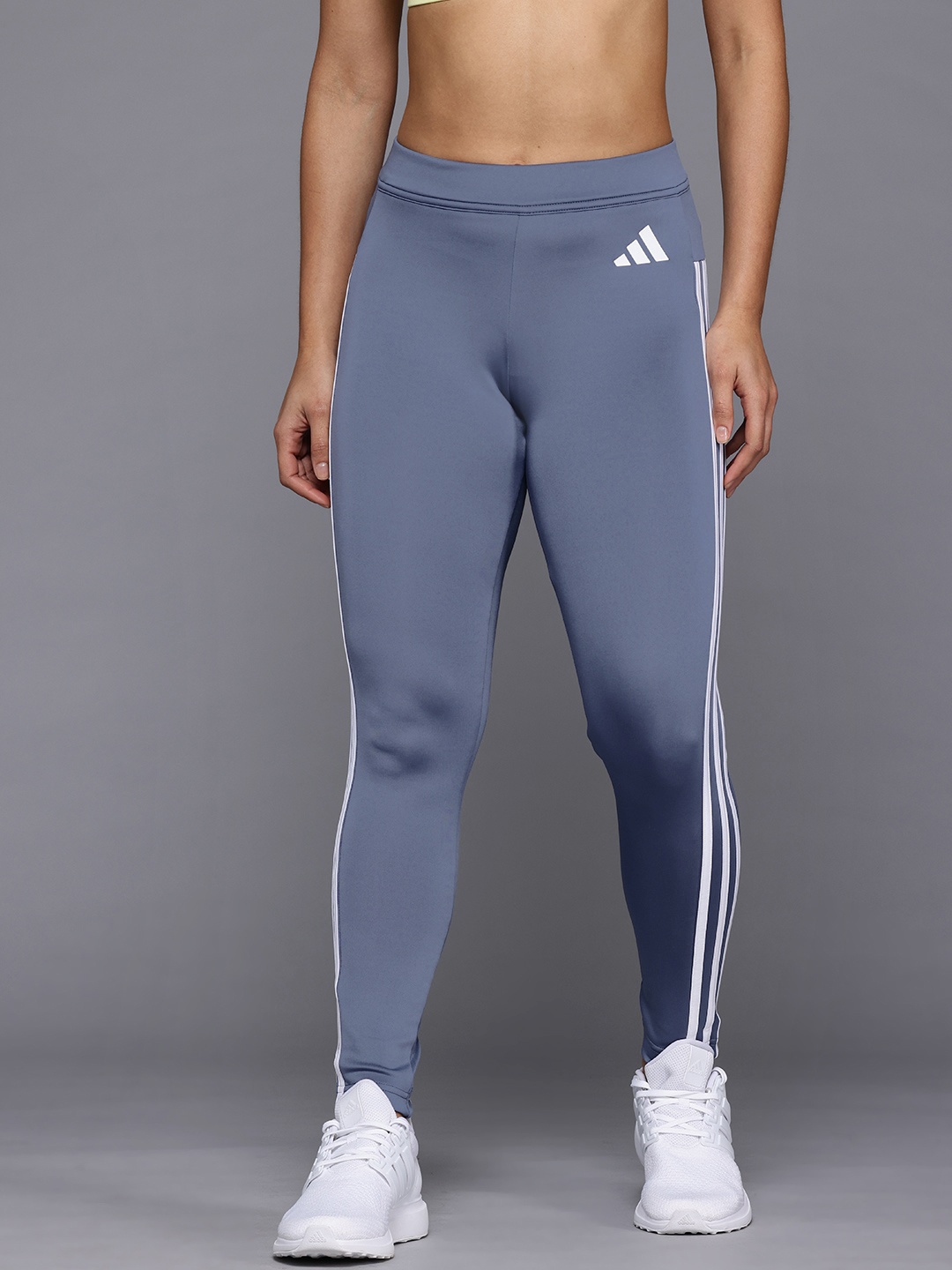 

ADIDAS Women Essentials 3-Stripes Training Tights, Blue