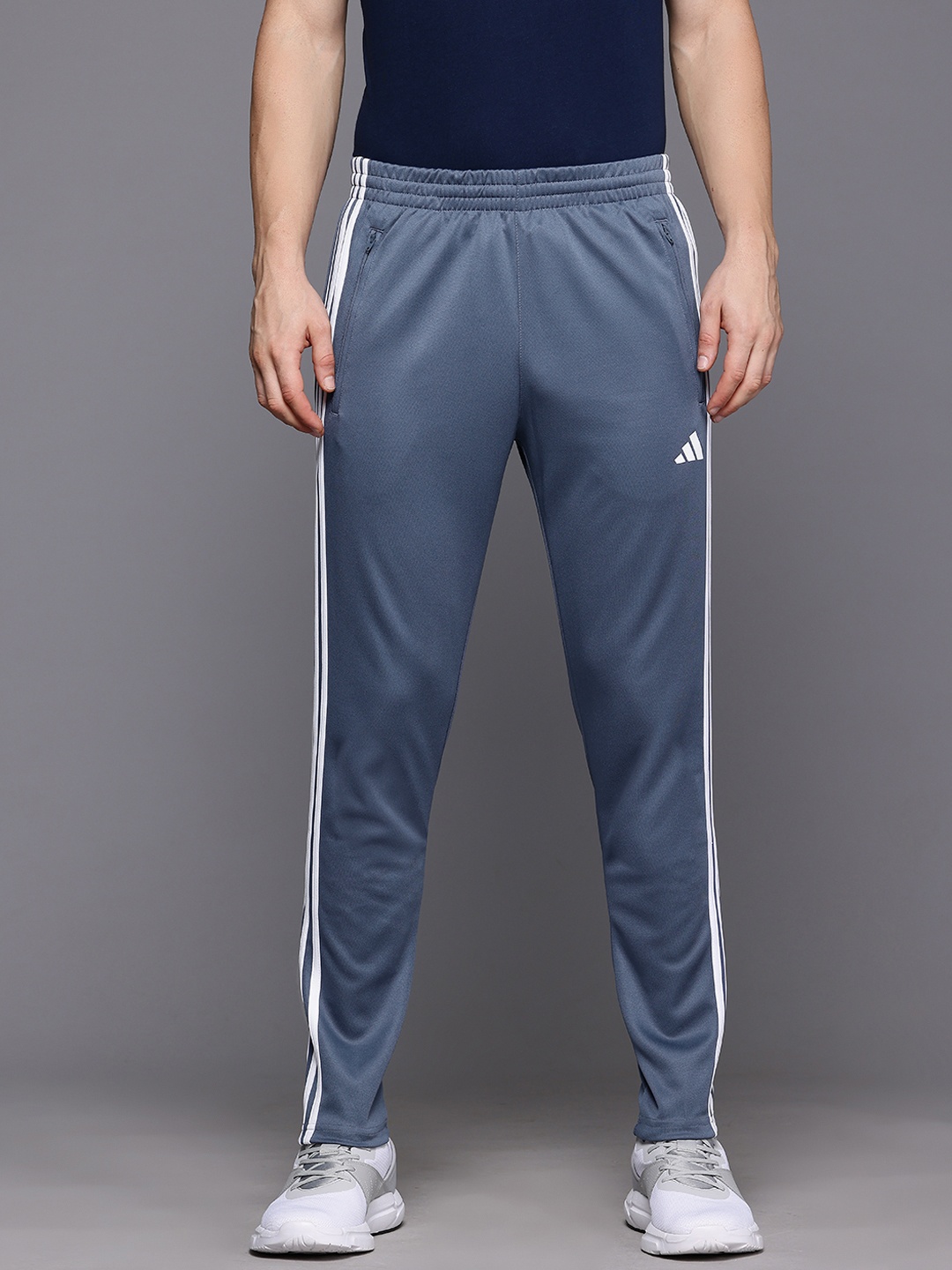 

ADIDAS Men 3-Stripes Training Track Pants, Blue