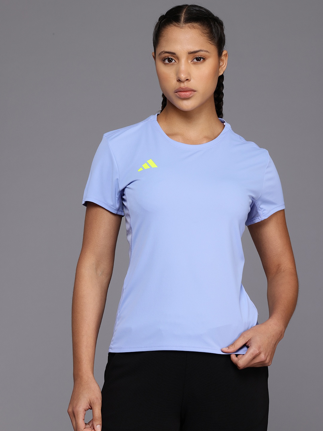 

ADIDAS Slim Fit Aeroready Running T-shirt, Blue