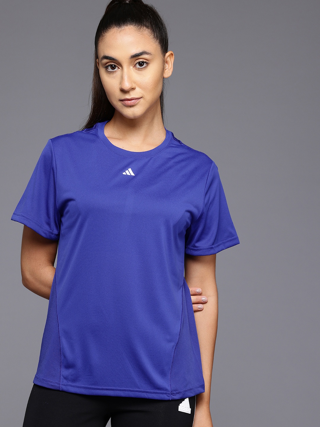 

ADIDAS Designed For Training Sports T-shirt, Blue