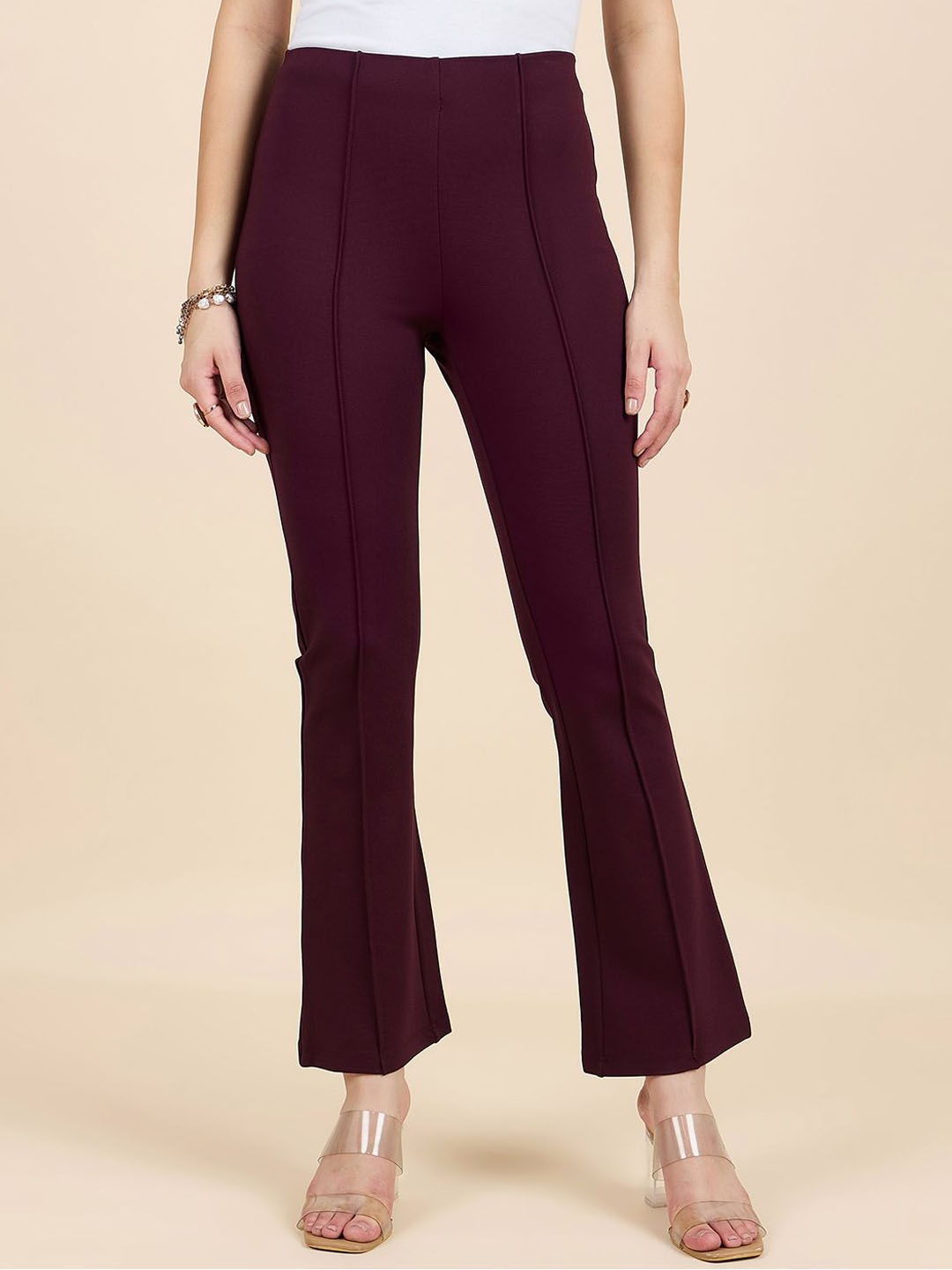 

Gipsy Women Smart Trousers, Maroon